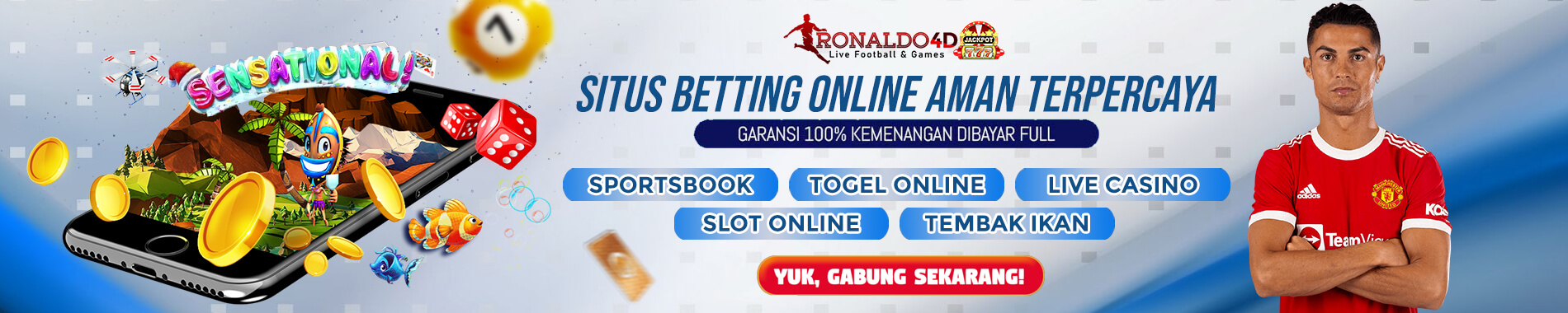 RONALDO4D-NOW | Situs Slots 4d Gacor Online Login Terpercaya